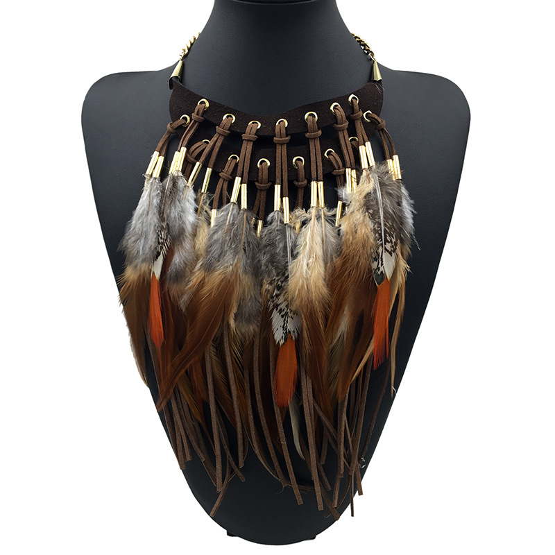 Latest Ethnic Fashion For Women - Многоэтническое элегантное модное массивное ожерелье 2023