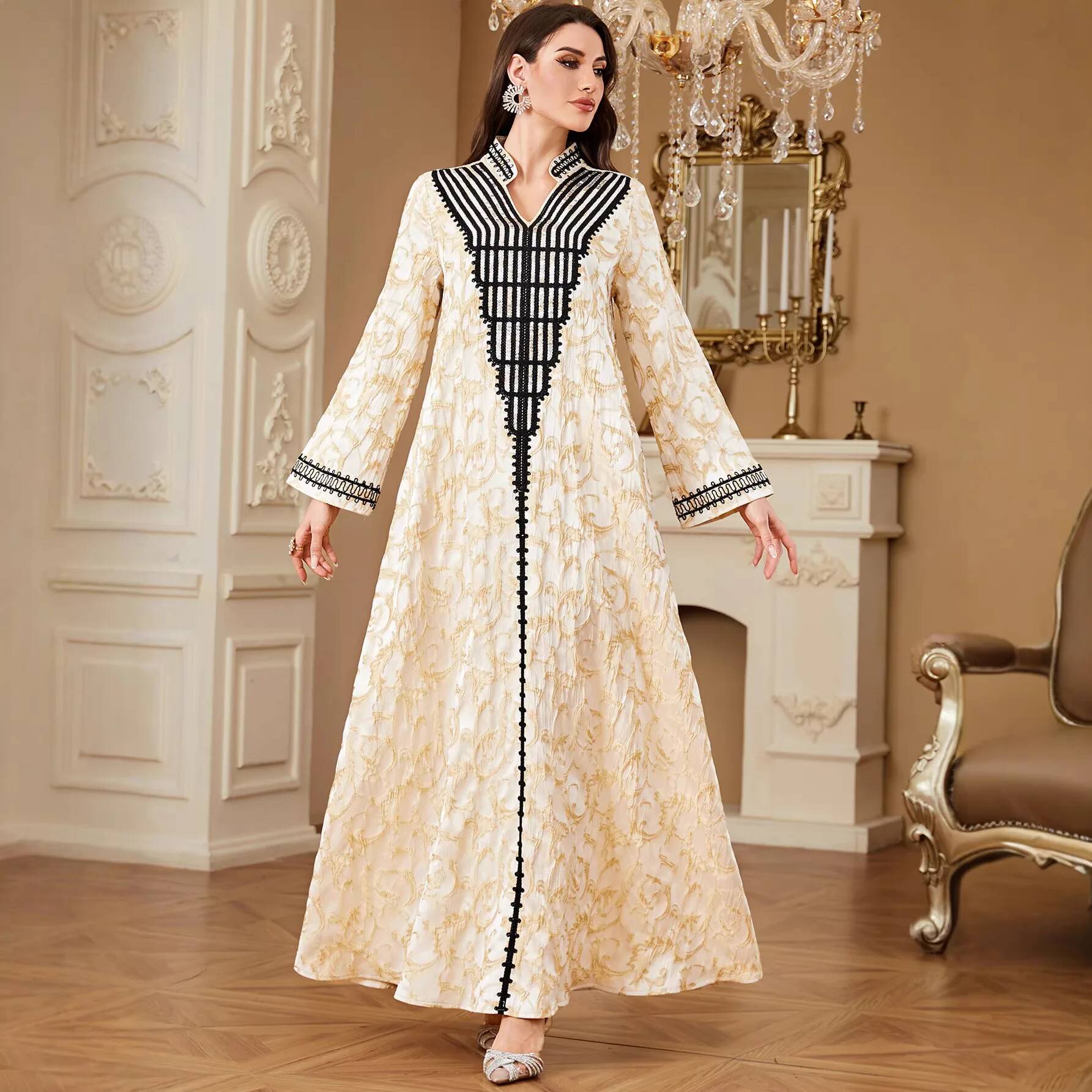 Urban Ethnic Fashion - Элегантное женское платье в этническом стиле