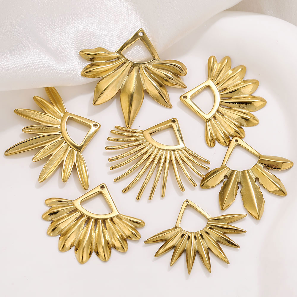 Ethnic Fashion Jewellery - 2 шт., серьги в форме веера