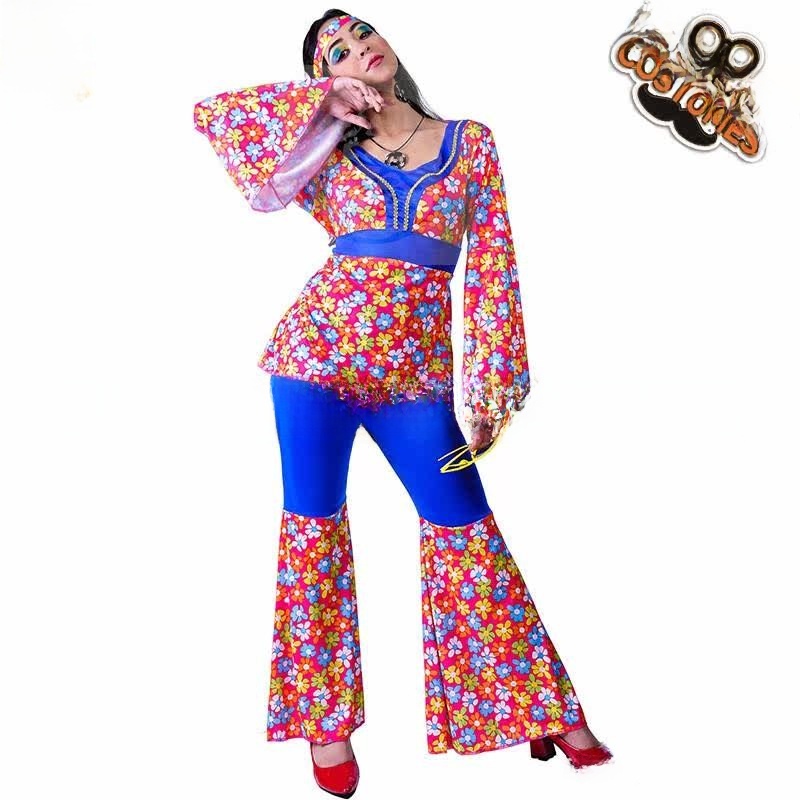 Ethnic Fashion Clothing - Женский костюм в стиле хиппи с