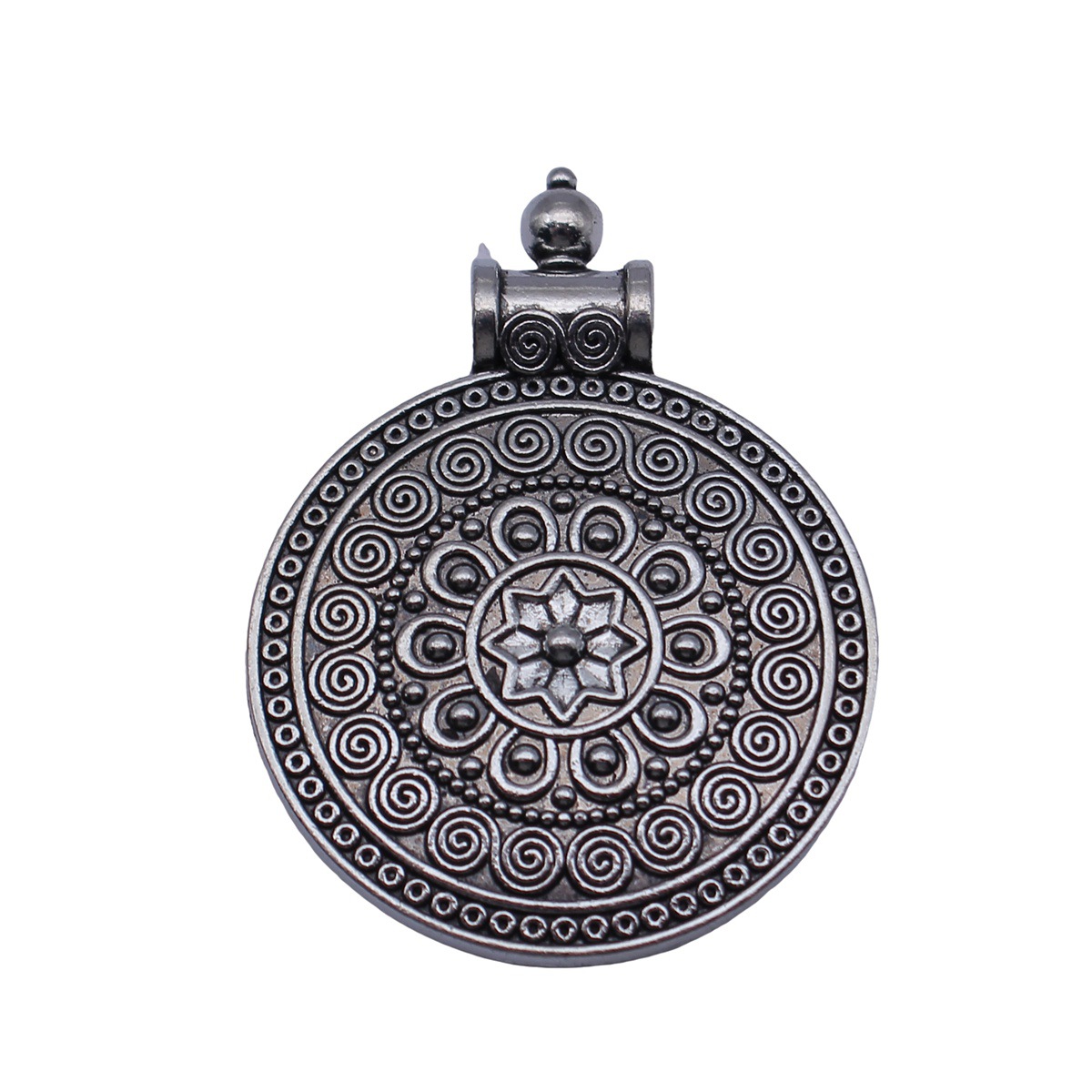 Бохо-этнический кулон-мандала  – обзор и цена Ethnic Fashion Jewellery