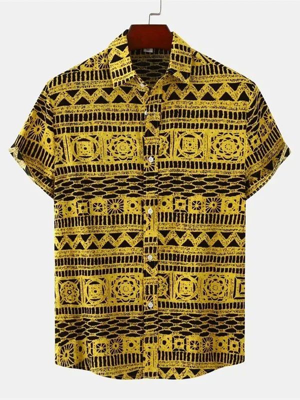 Мужская рубашка с коротким рук – обзор и цена Urban Ethnic Fashion
