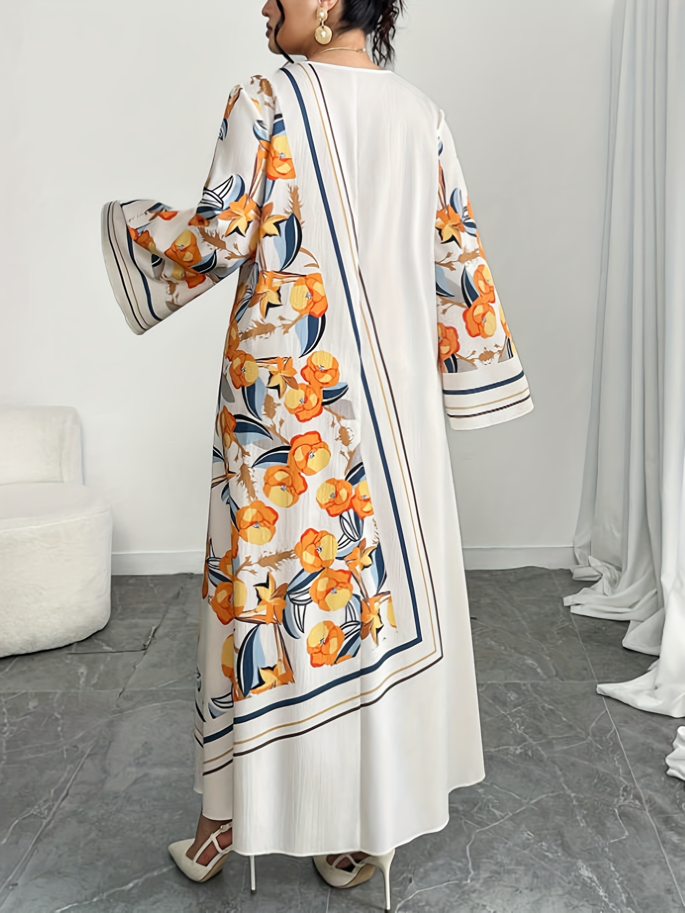 Модное женское платье-роба бол – обзор и цена Ethnic Fashion Clothing