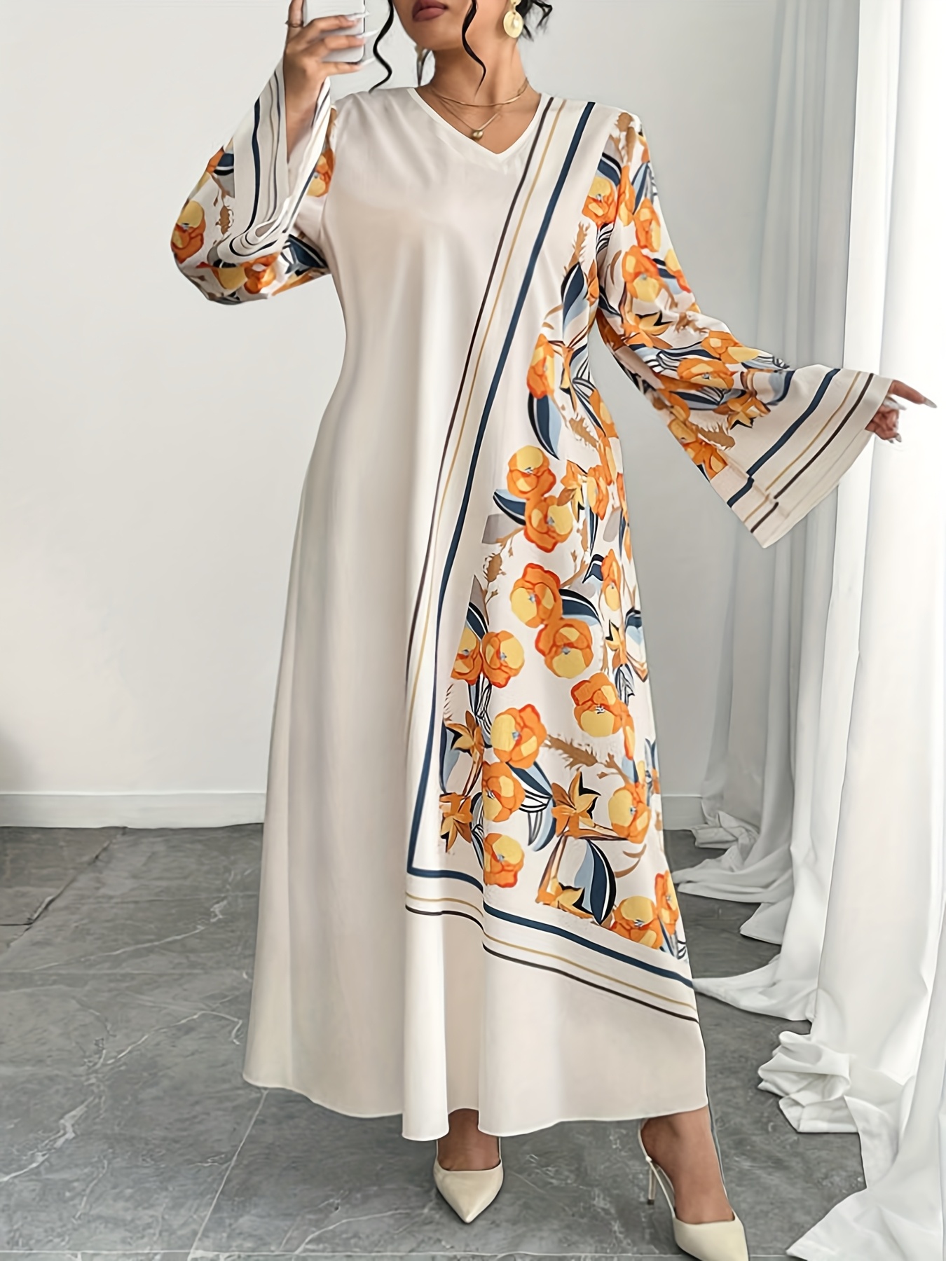 Модное женское платье-роба бол – обзор и цена Ethnic Fashion Clothing
