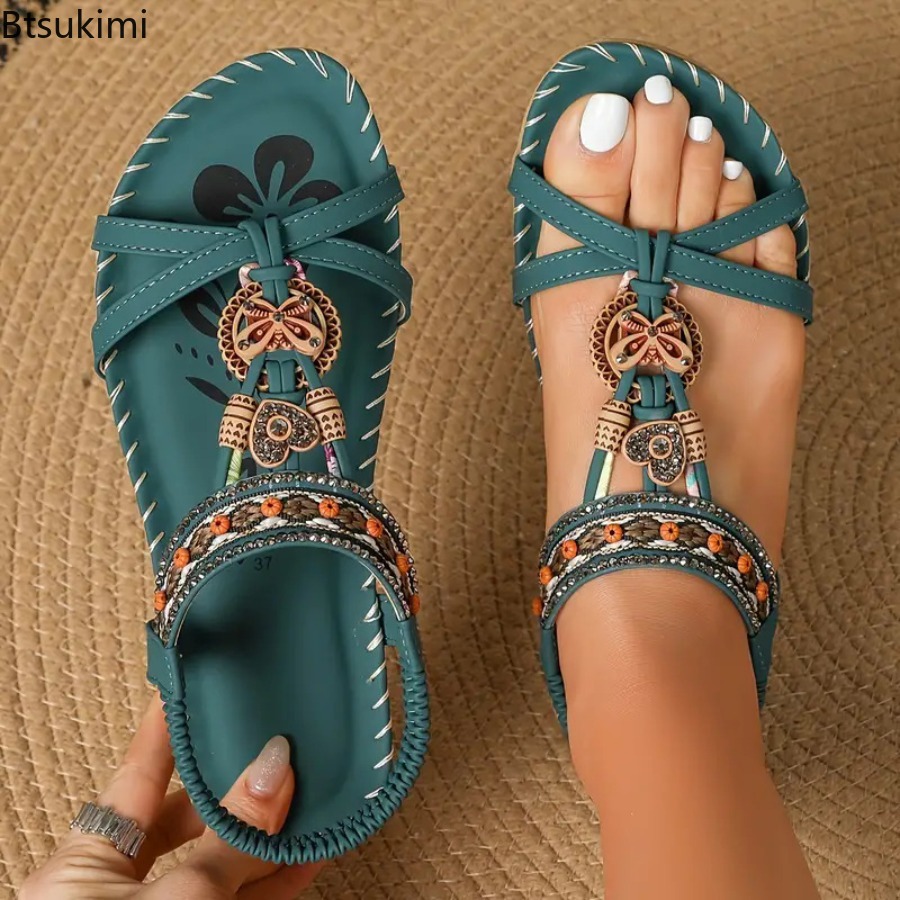Женские богемные сандалии для  – обзор и цена The Ethnic Fashion