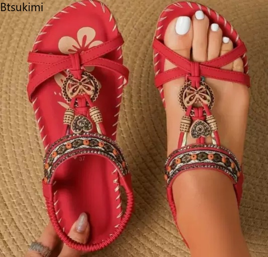 Женские богемные сандалии для  – обзор и цена The Ethnic Fashion