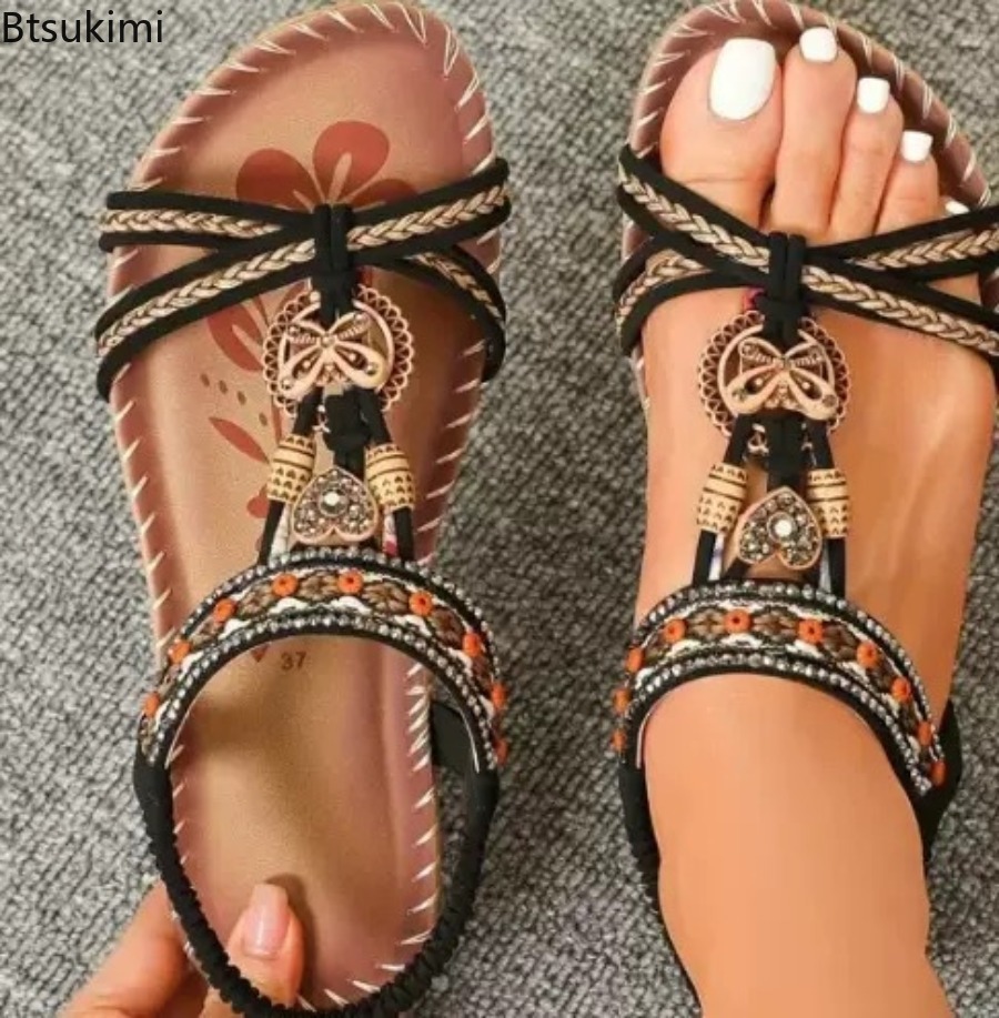 Женские богемные сандалии для  – обзор и цена The Ethnic Fashion